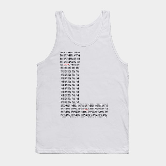 L(LOVE) Tank Top by annaandron